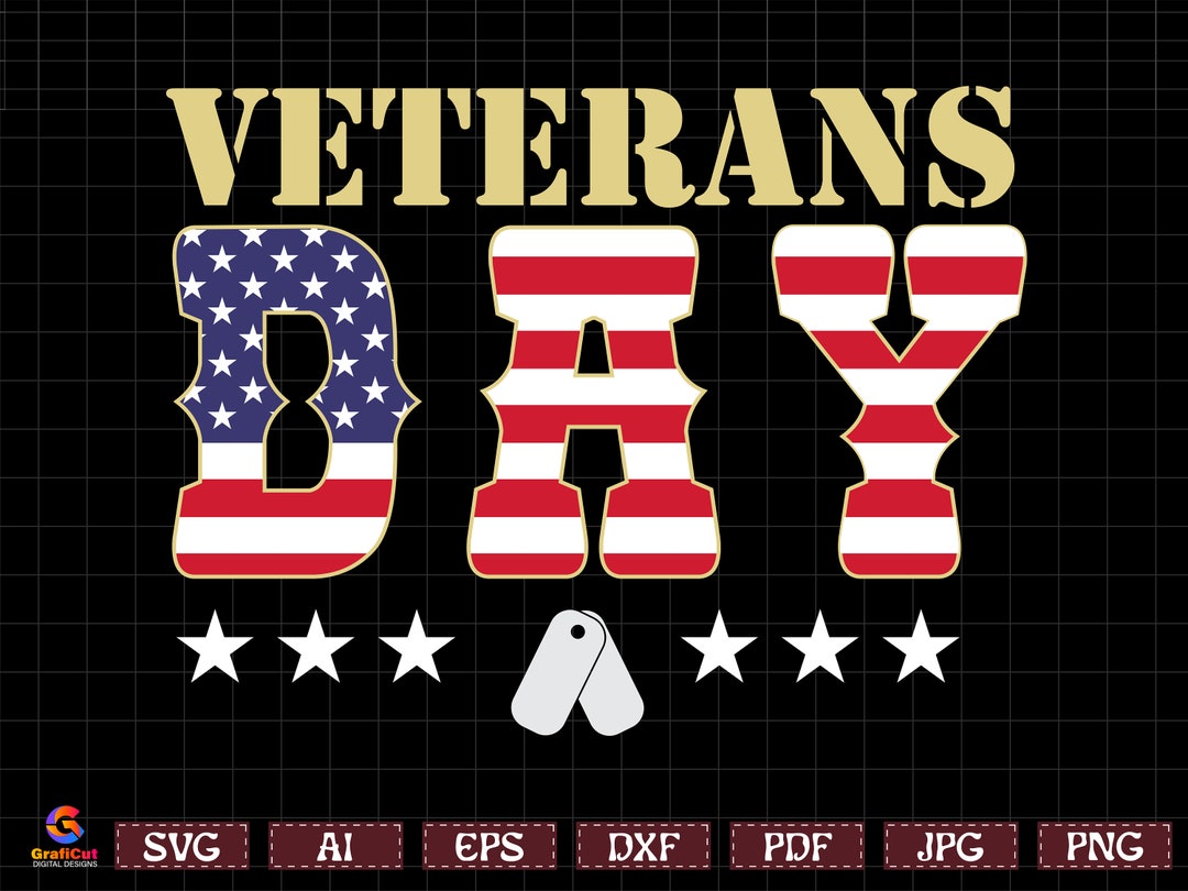 Veteran Day Png, Veterans Day Svg, Veterans Day Gift, Military Svg