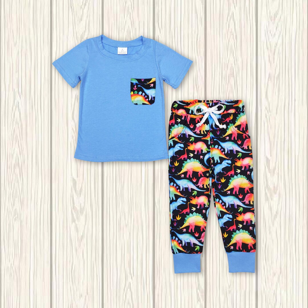 Dino Birthday Outfit,toddle Boys Dinosaur Clothes,baby Boy Gift,boy