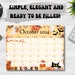 12 Month Calendar, Editable Template, Fillable, Digital Calendar, 2024 ...