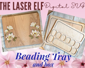 Beading Tray and Box
