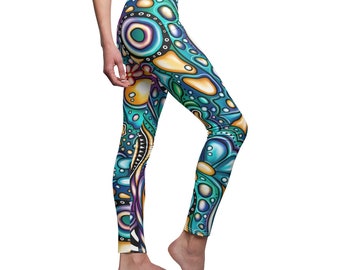 Women's Casual Leggings, Colorful Leggings, Girls Leggings, Hippie Leggings, New Leggings,