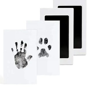 Baby Footprint Kit - Inkless print kit Hand and Footprint Kit- take lovely Footprint Handprint Safe