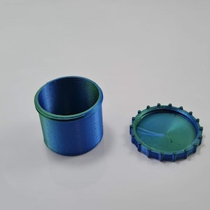 Custom made 3D printed Travel Container