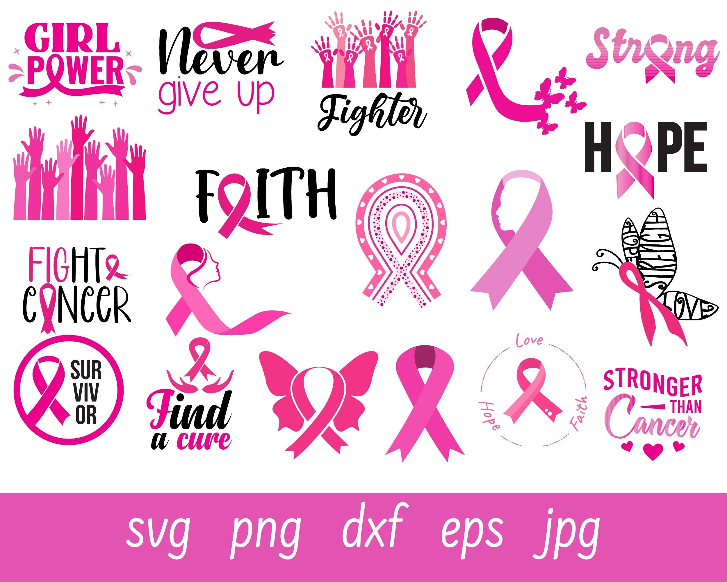 Breast Cancer Svg Breastcancer Svg Breast Cancer Png Cancer - Etsy