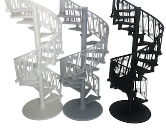 希少 Spiral Stairs 螺旋階段 ミニチュアオブジェ 木製ヴィンテージ 希少 Spiral Stairs 螺旋階段 ミニチュアオブジェ 木製