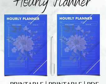 Le planificateur horaire 2022 est un planificateur quotidien horaire, le livre de planification horaire est un planificateur hebdomadaire horaire, planificateur personnalisable