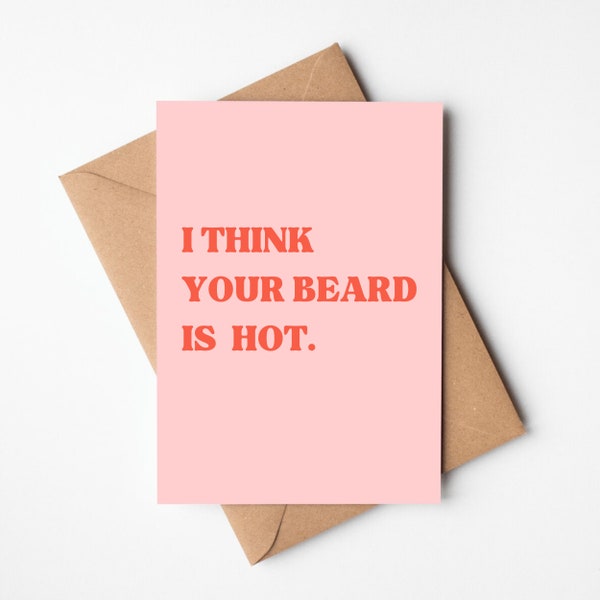Beard Card - Etsy