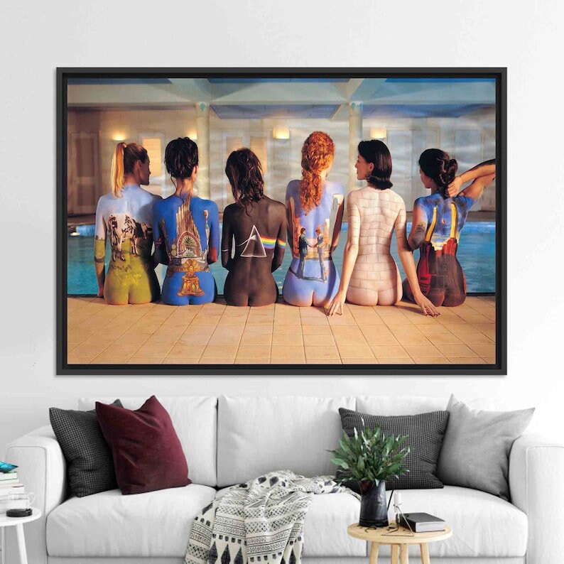 Poster Porte Pink Floyd Back Catalogue - 53x158 Cm, Papier Glacé 150g