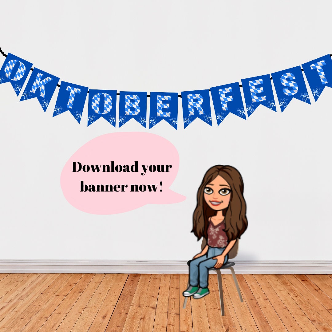Oktoberfest Banner Download - Etsy