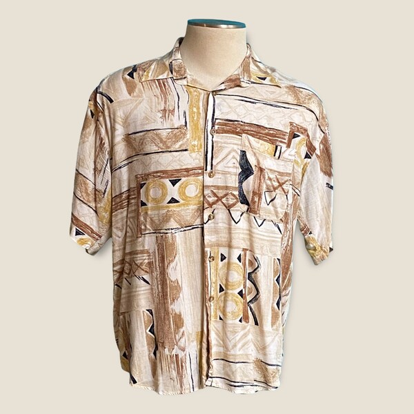 Mens Rayon Shirt Etsy