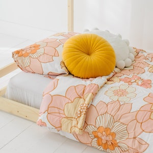 Willow Warehouse Twin Comforter Girls Bedding Floral Bedding Set Includes Pillowcase Boho Bedding