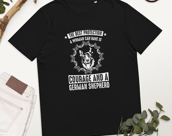 German Shepperd Dog Unisex t-shirt