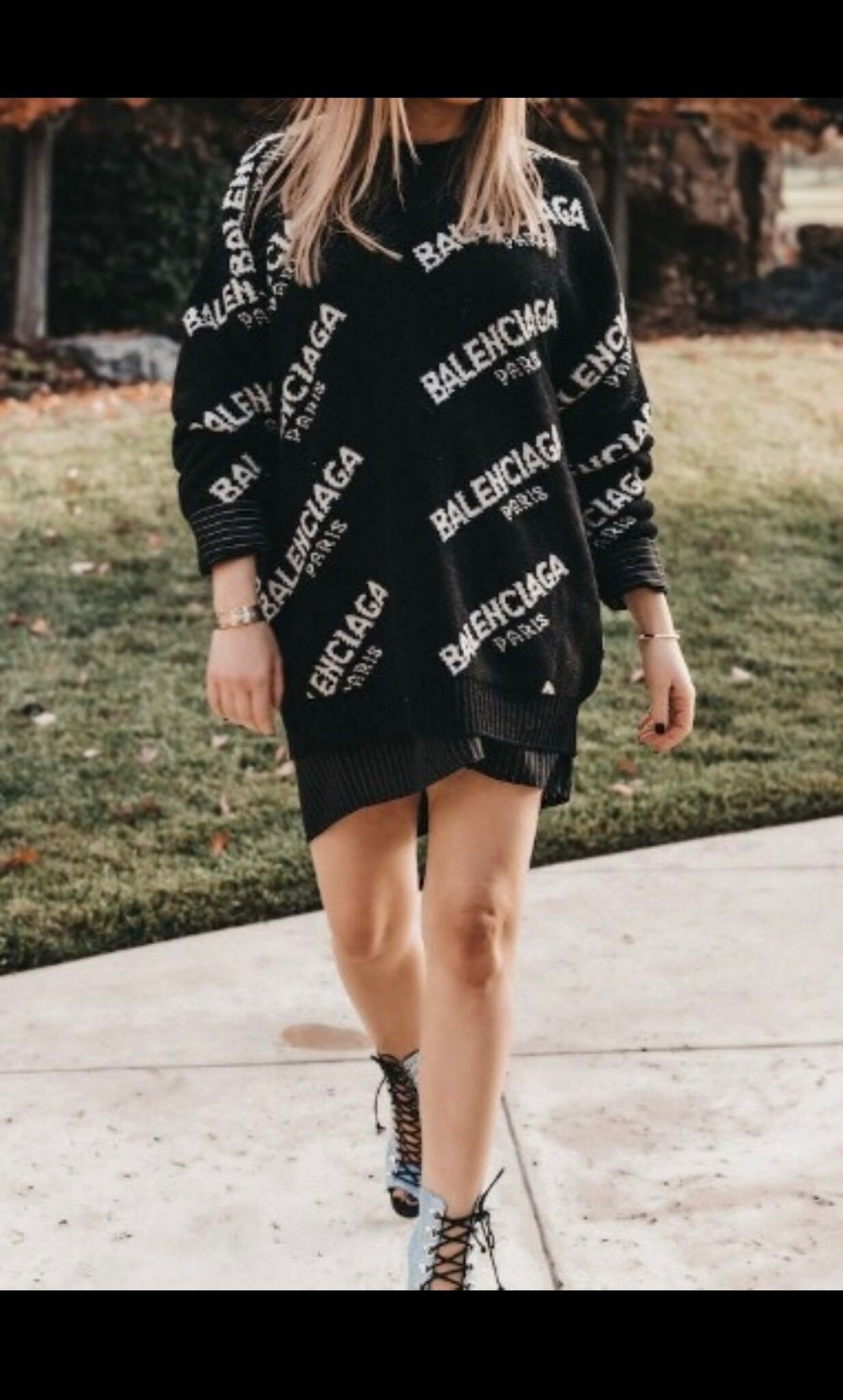 Balenciaga Sweater - Etsy
