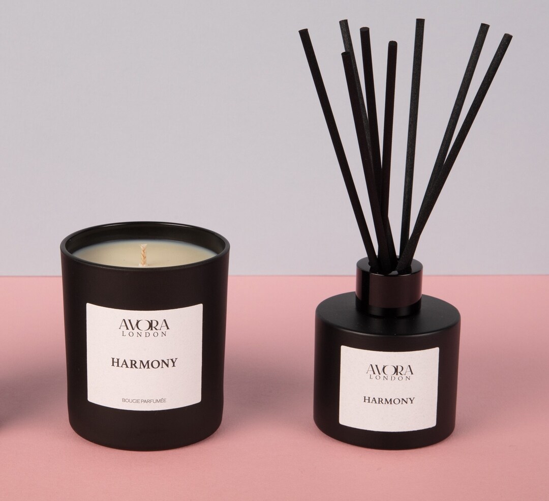 Candle and Reed Diffuser Gift Set 30cl Candle Natural Soy Etsy UK