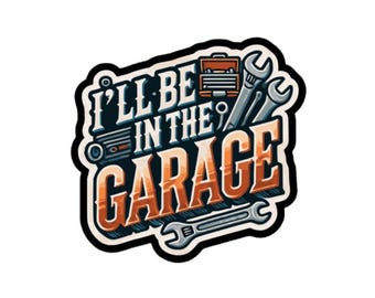 Funny Garage Decal Sarcastic Car Sticker Women Mechanic Gift Idea Automotive Workshop Accessory Retro Garage Sign Humor Toolbox Decoration