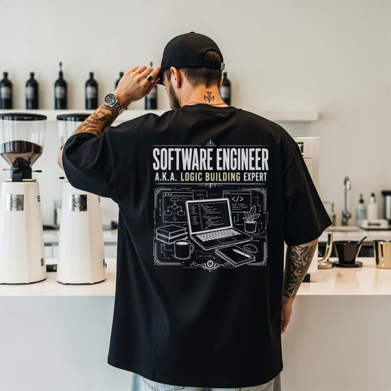 Software engineer shirt gift idea for programmers and tech workers