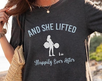 Regalo para novia, entusiasta del fitness, camiseta de gimnasio, levantamiento de pesas, cita motivadora, ropa de entrenamiento de fuerza para mujeres, ejercicio