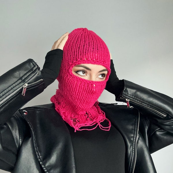 Knit Balaclava - Etsy