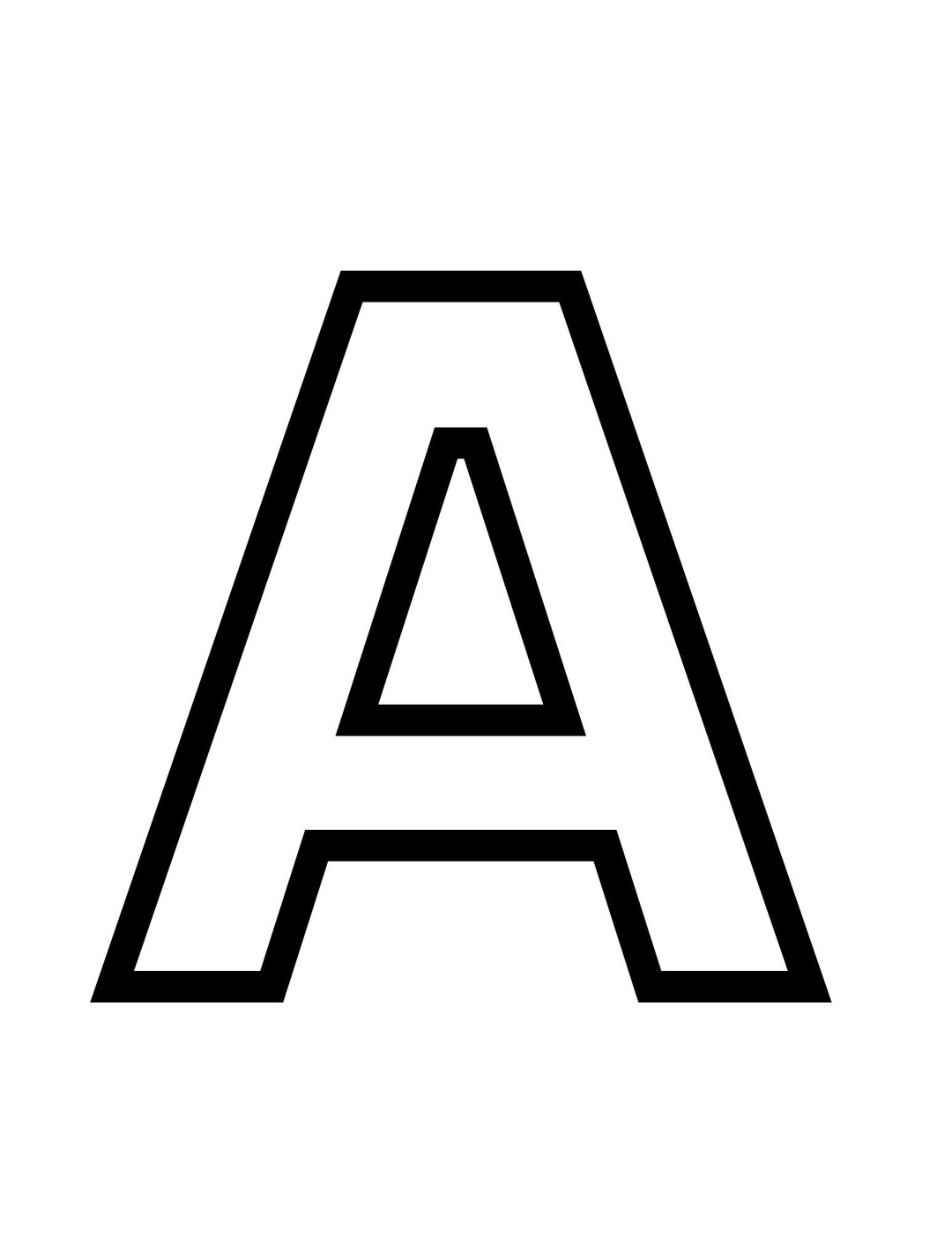 ABC Uppercase Letters Alphabet PDF 27 Pages With Each Letter Etsy Canada