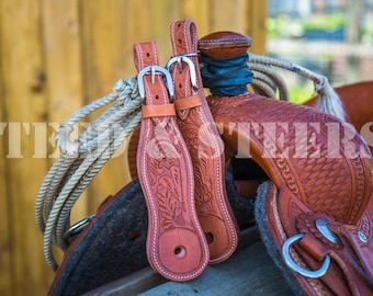 Rênes De Sentier En Alpaga Avec Cuir - 9,5 Pieds - T3 - Couleurs Rouille/sauge/tan