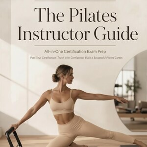 Pilates Instructor Certification Study Guide | NPCP STOTT Exam Prep (Digital PDF)