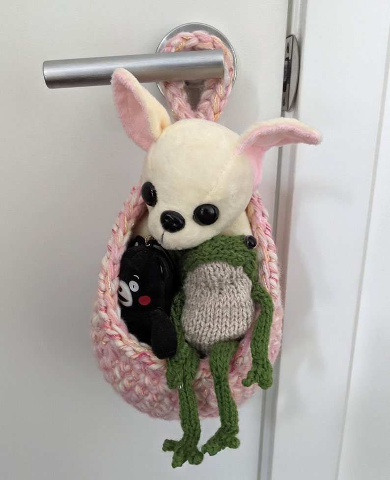 Cocoon Hanging Basket Crochet Pattern PDF, Crochet Basket, Hanging