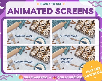 Baking Overlays Twitch - Etsy