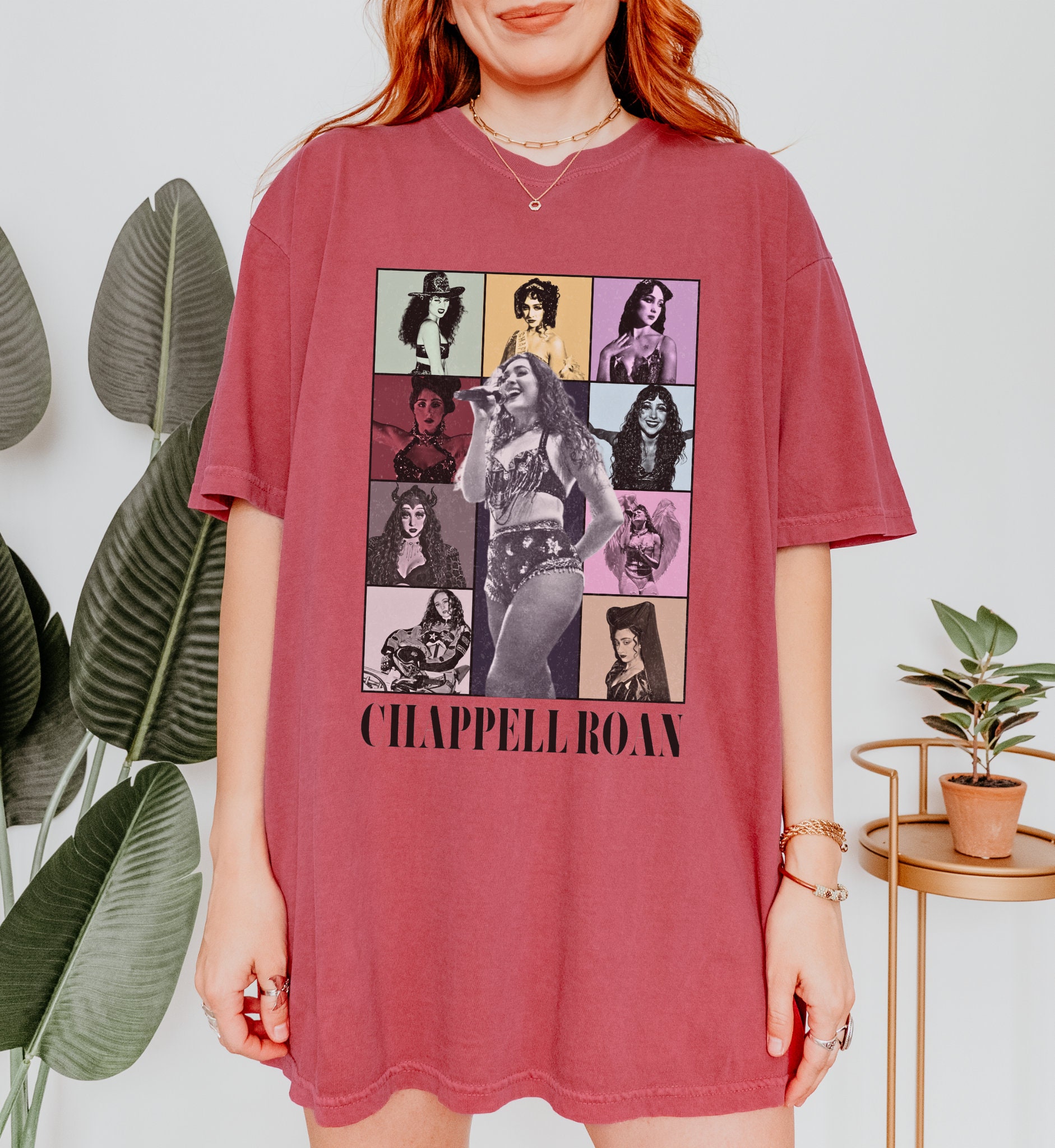 Chappell Roan Eras Tour T Shirt Inspired by Taylor Swift Eras Tour Poster Merch Pink Pony Club