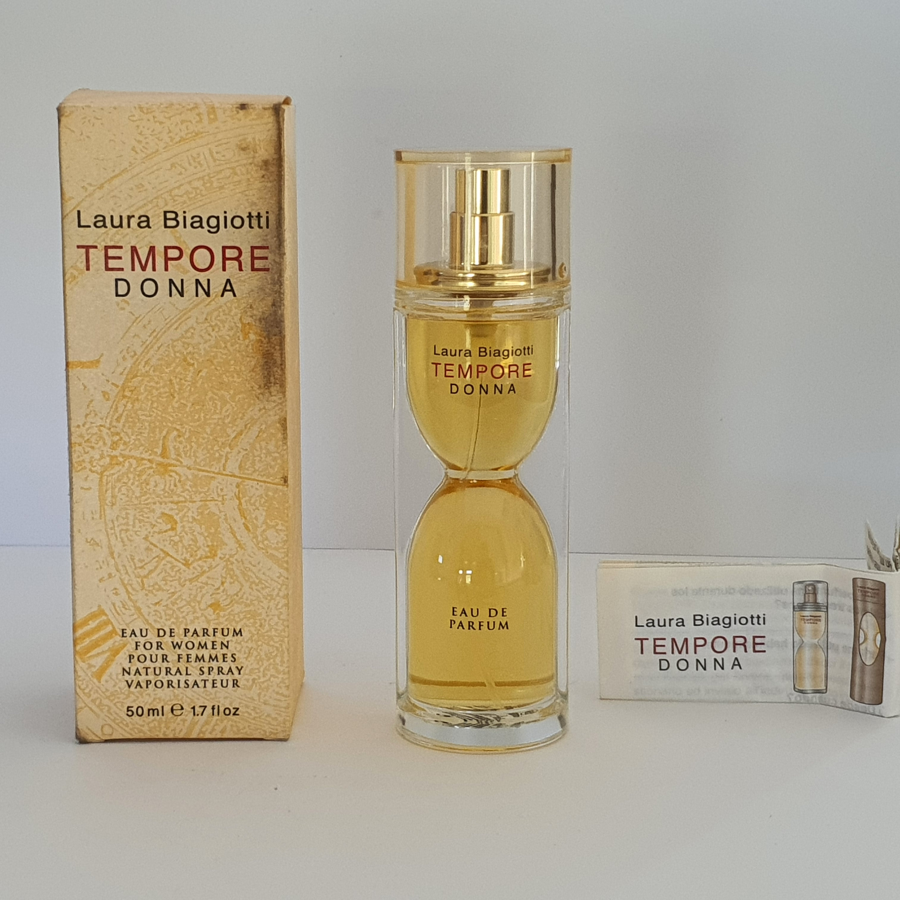 Laura Biagiotti Tempore Donna Eau De Parfum 50ml / 1.7 Fl. Oz. - Etsy