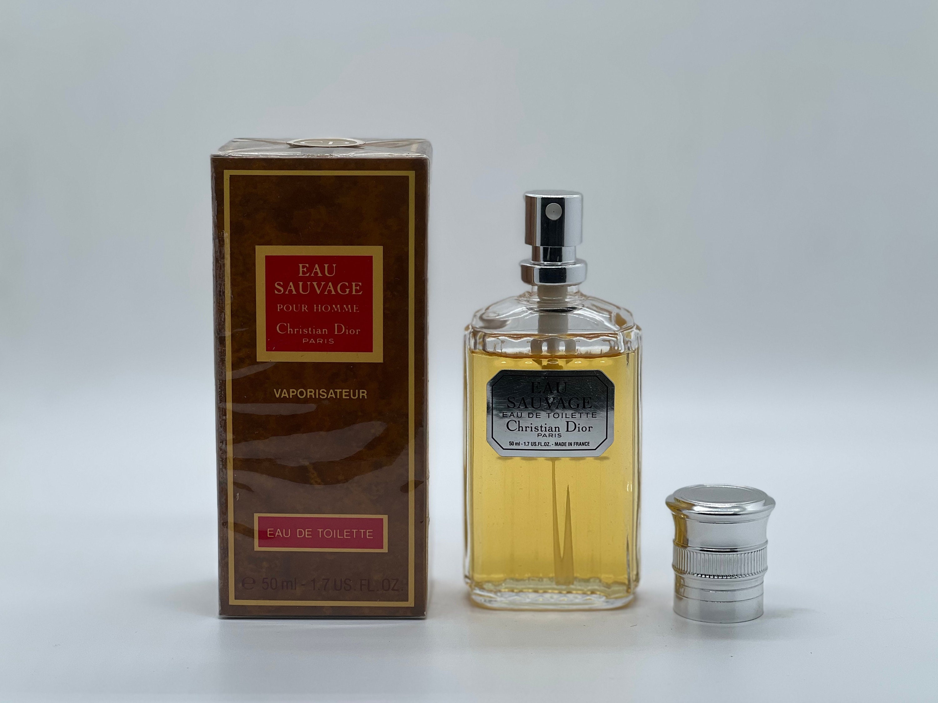 1979 Vintage Christian Dior Eau Sauvage Perfume Ad by Rene Gruau