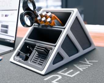 PEAK: 3D Printed Desk Organizer - Modern & Minimalist