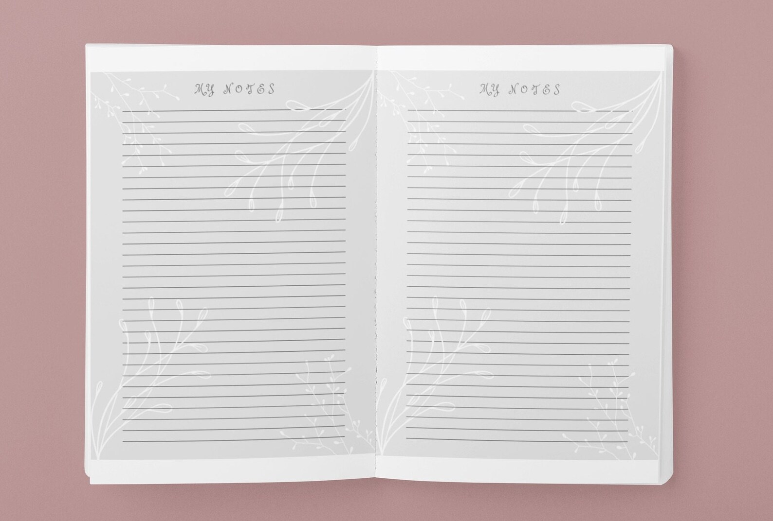 Notes Page Printable - Etsy