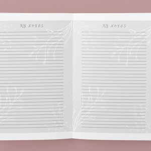 Notes page printable