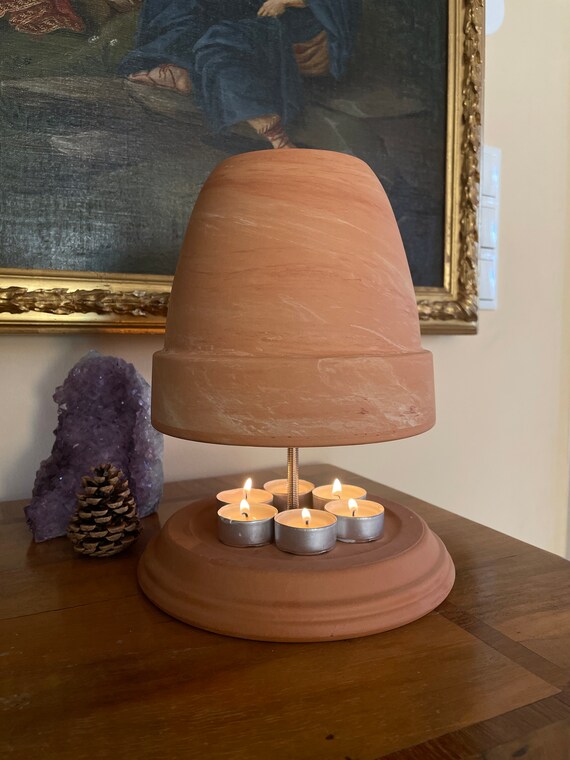 Double Wall Tea Light Stove Tealight Heater Flower Pot Heater Etsy UK