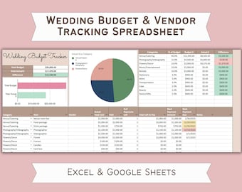 Wedding Budget Template Wedding Budget Excel Wedding Budget Template Google Sheets Wedding Planner Template Wedding Planning Spreadsheet