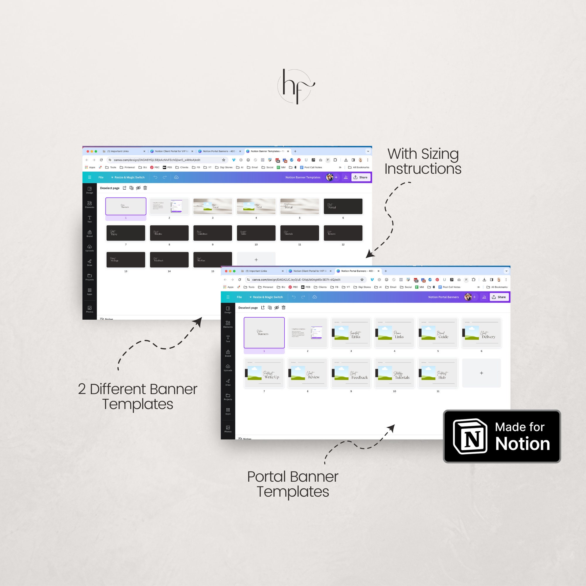 Pinterest VIP Month Template Built for Notion | Notion Template for ...