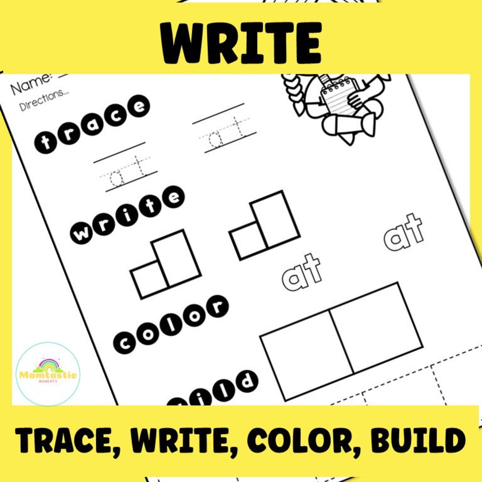 Lets Learn Sight Words, Sight Word Worksheets, Kindergarten First 100 ...