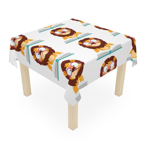 Student shops Lion Design Tablecloth