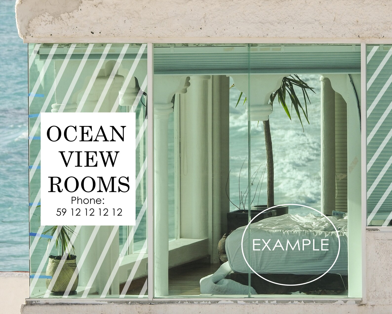 2 Window Mockups Window Sticker Mockup Vinyl Decal Mockup Etsy