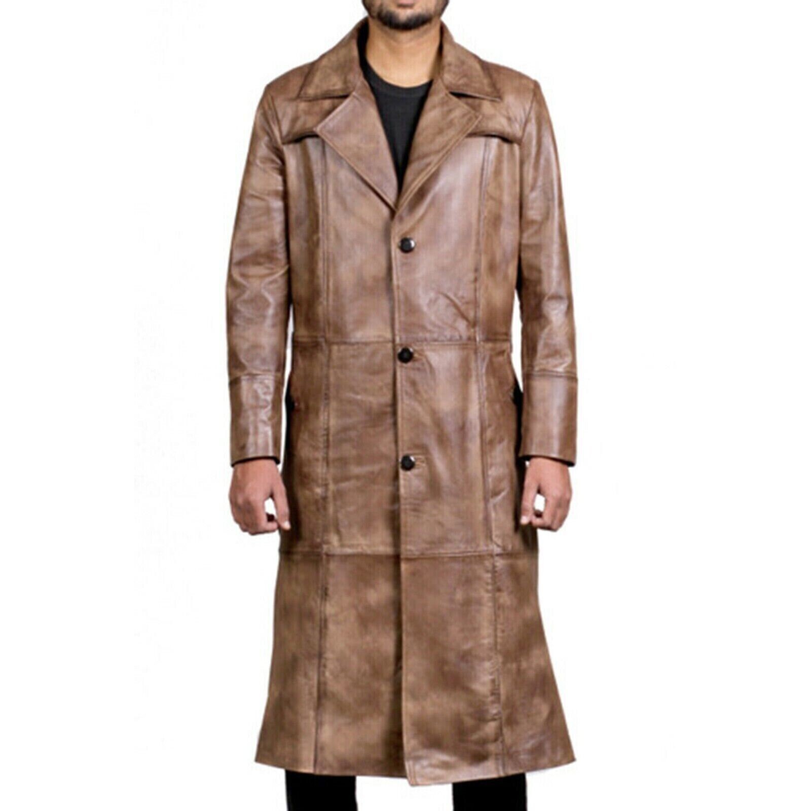 Since 1854 Leather Insert Trench Coat - Men - OBSOLETES DO NOT TOUCH