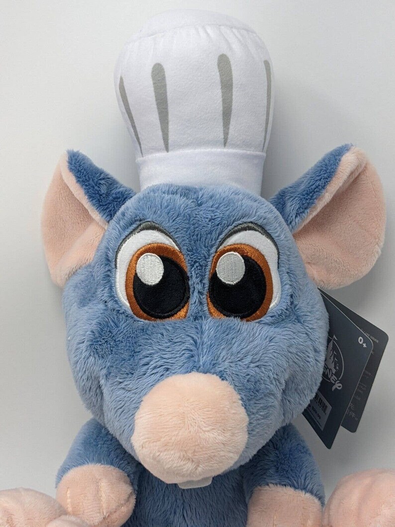 Chef Remy Ratatouille 10 Big Feet Plush Stuffed Animal Etsy