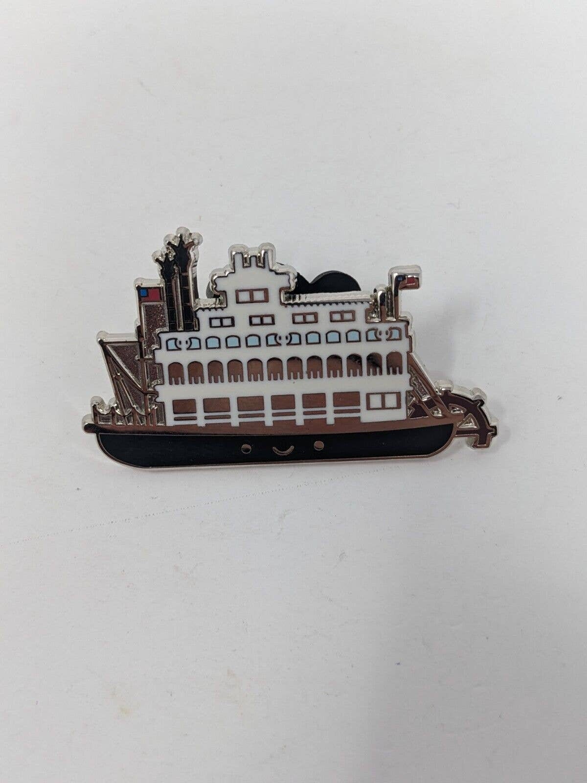 ビンテージ 蒸気船 アメリカ　New Orleans 照明付き置き時計　レトロ