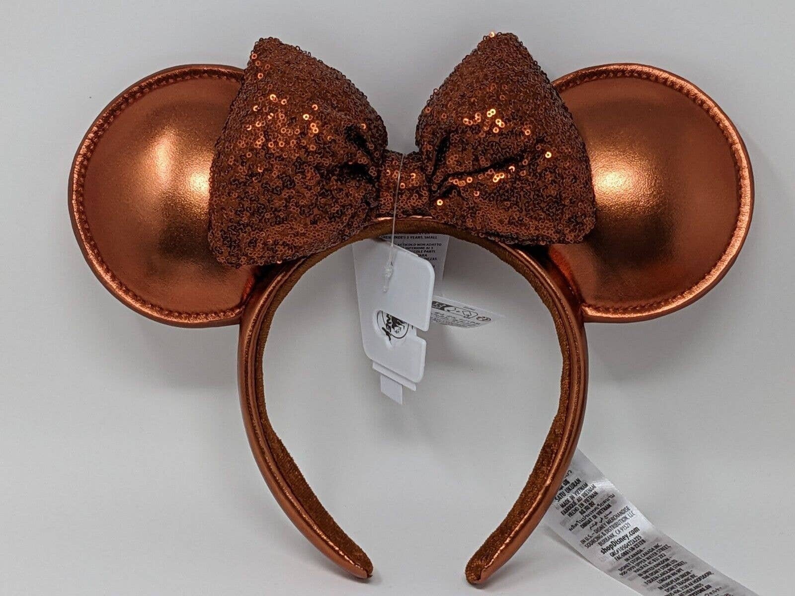 Disney x Loungefly Walt Disney World 50th Anniversary Leather Minnie Mouse  Ear Headband - US