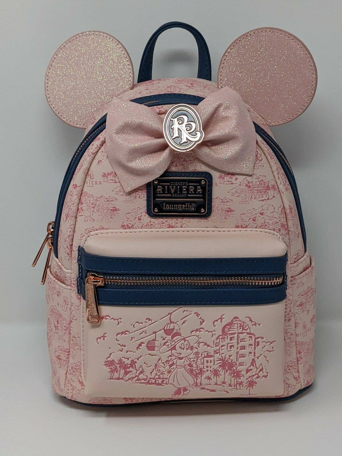 Loungefly, Bags, Loungefly Aurora Sleeping Beauty Briar Rose Pink Sketch  Disney Mini Backpack Nwt