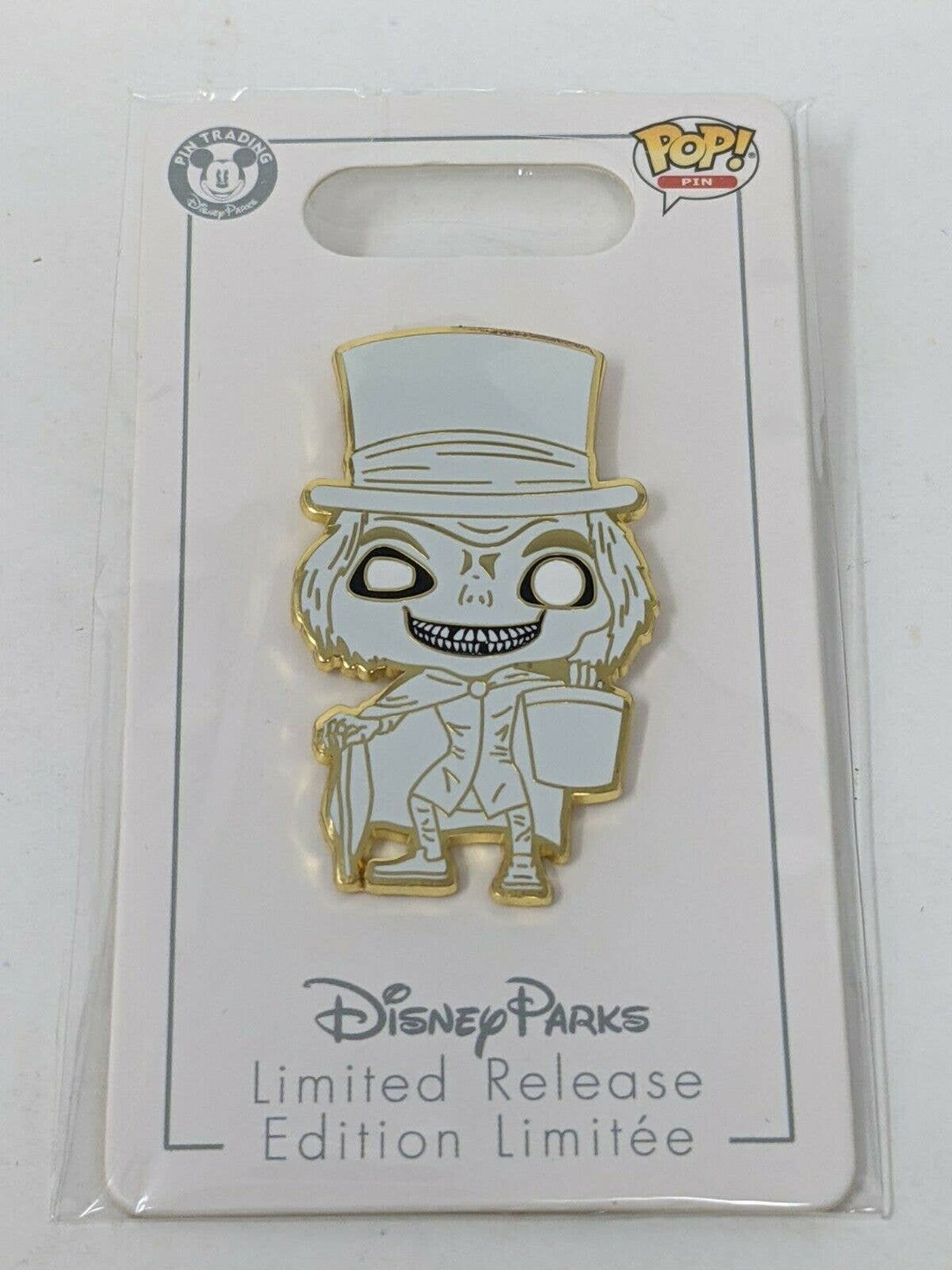 Haunted Mansion Hatbox Ghost Funko Pop Pin Disney Parks Etsy