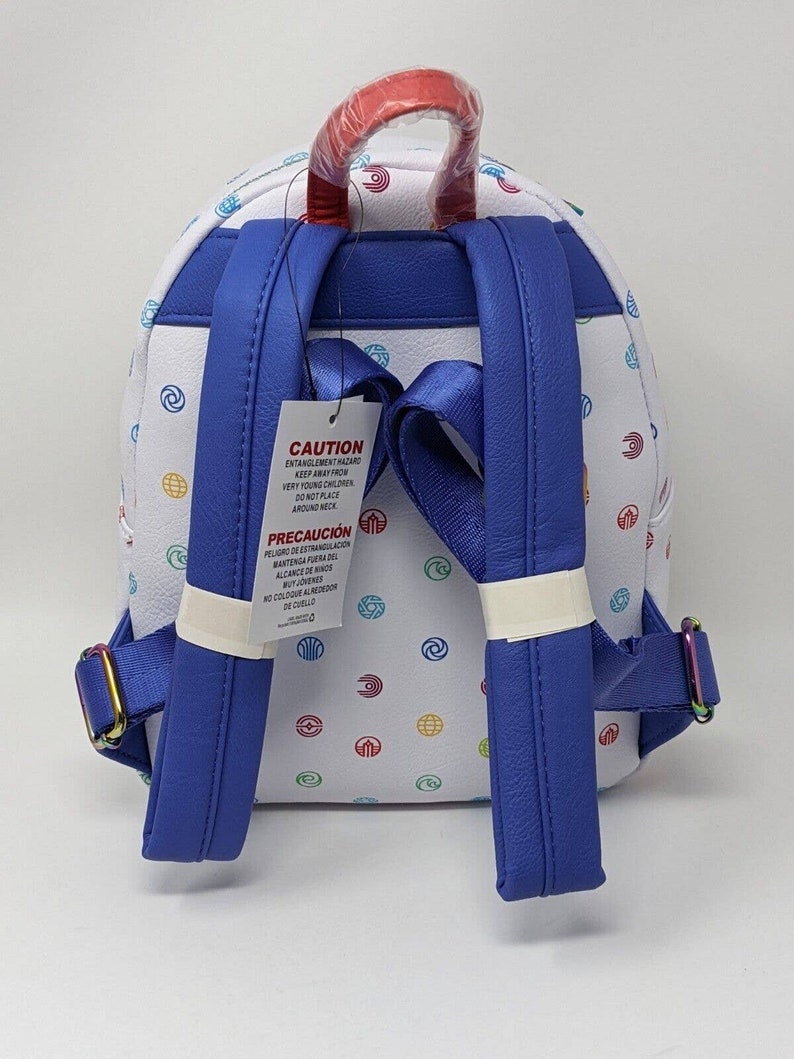 Epcot 40 40th Anniversary Loungefly Mini Backpack Disney Parks Etsy