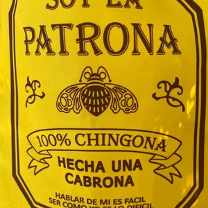 Soy la Patrona/ funny/jefa/gift for her/mama/mother/latina