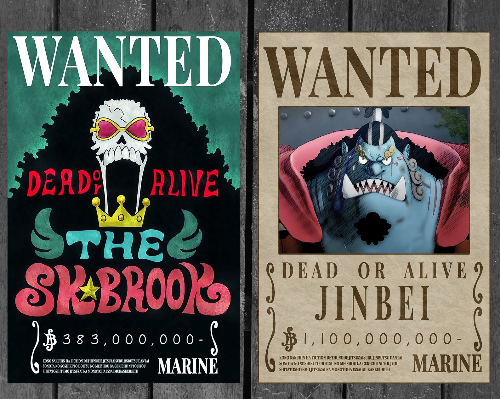 Digital One Piece Straw Hat s Wanted Posters UPDATED POST WANO Japanese digital-one-piece-straw-hat-s-wanted-posters-updated-post-wano-japanese
