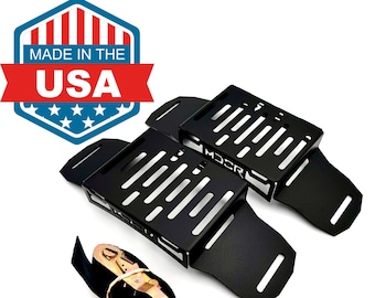 2 Overland Spare Tire Accessory Mounting Brackets