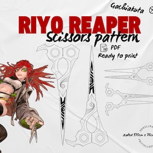 PATRÓN Tijeras Riyo Reaper - Gachiakuta